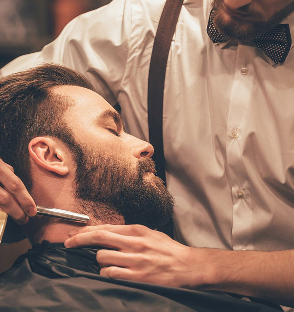 Hot towel shave