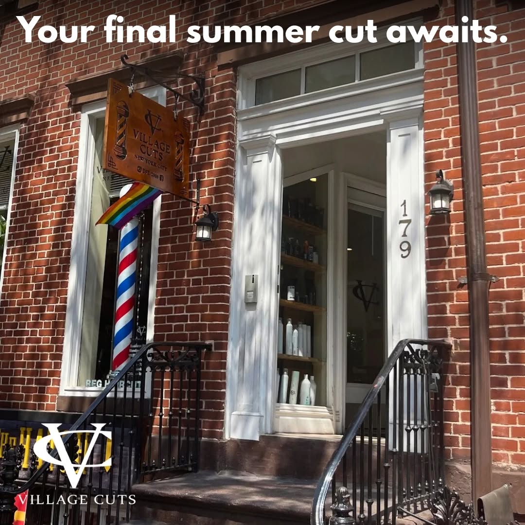 Inside Village Cuts barbershop, Greenwich Village