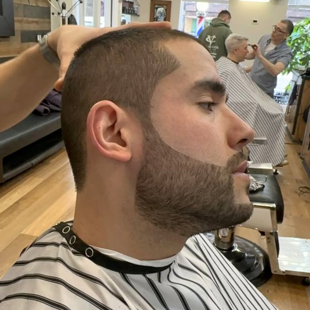 Inside Village Cuts barbershop, Greenwich Village