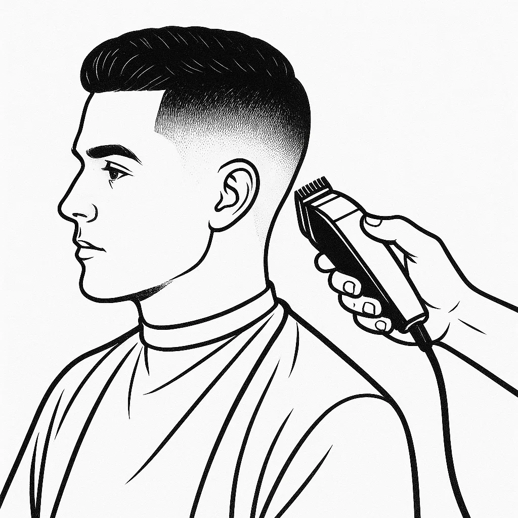 Fade haircut · West Village