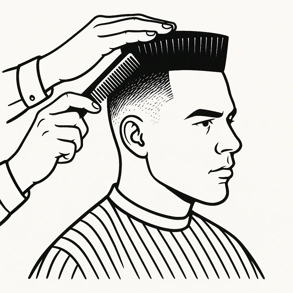 Flat Top haircut · West Village