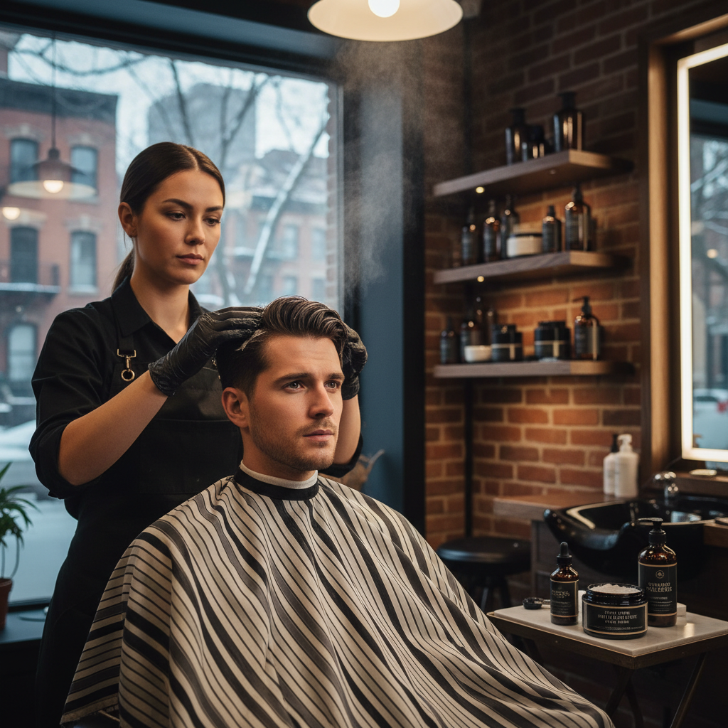 Winter Haircare Men Need: Moisturize & Fight Dry Scalp in NYC Cold