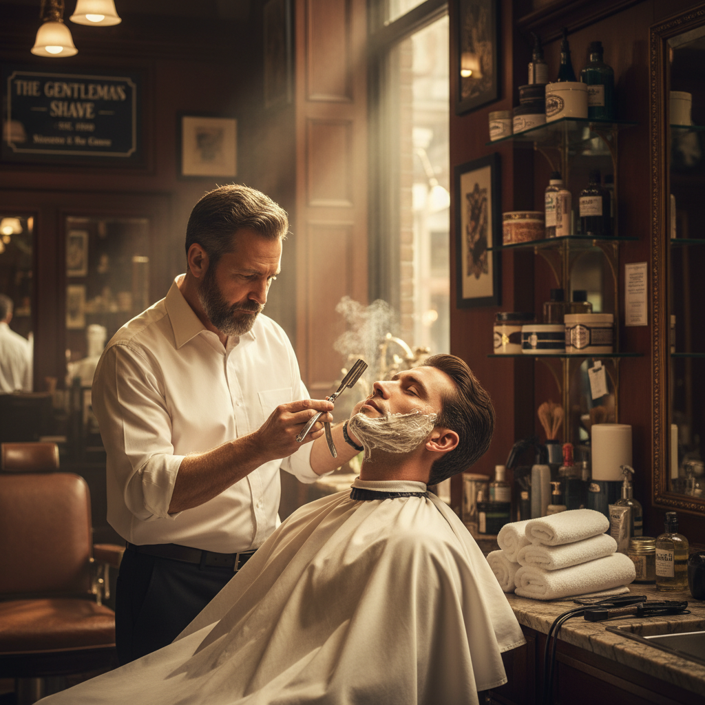 Straight Razor Shave NYC | Luxury Hot Towel & Traditional Barber Shave Manhattan
