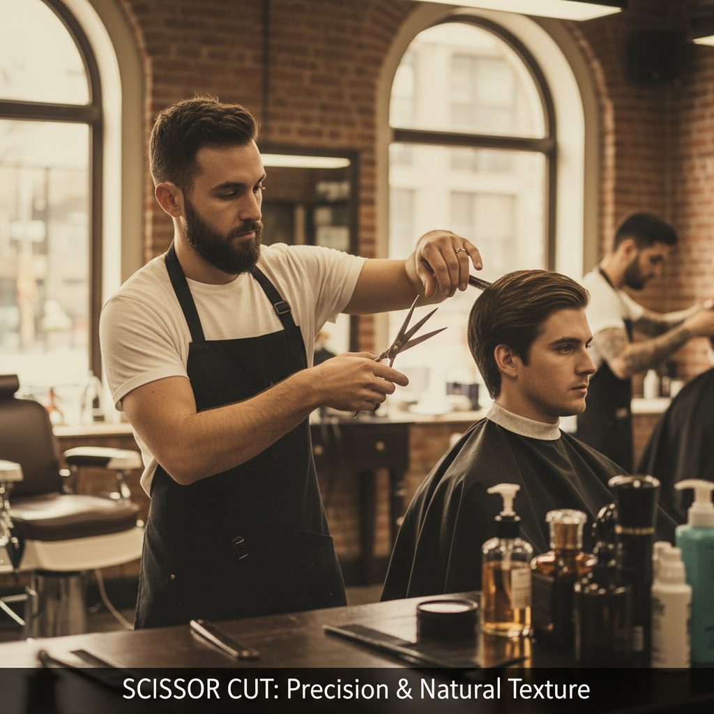 Scissor Cut vs Clipper Cut: Expert Barber Techniques & Men’s Haircuts NYC
