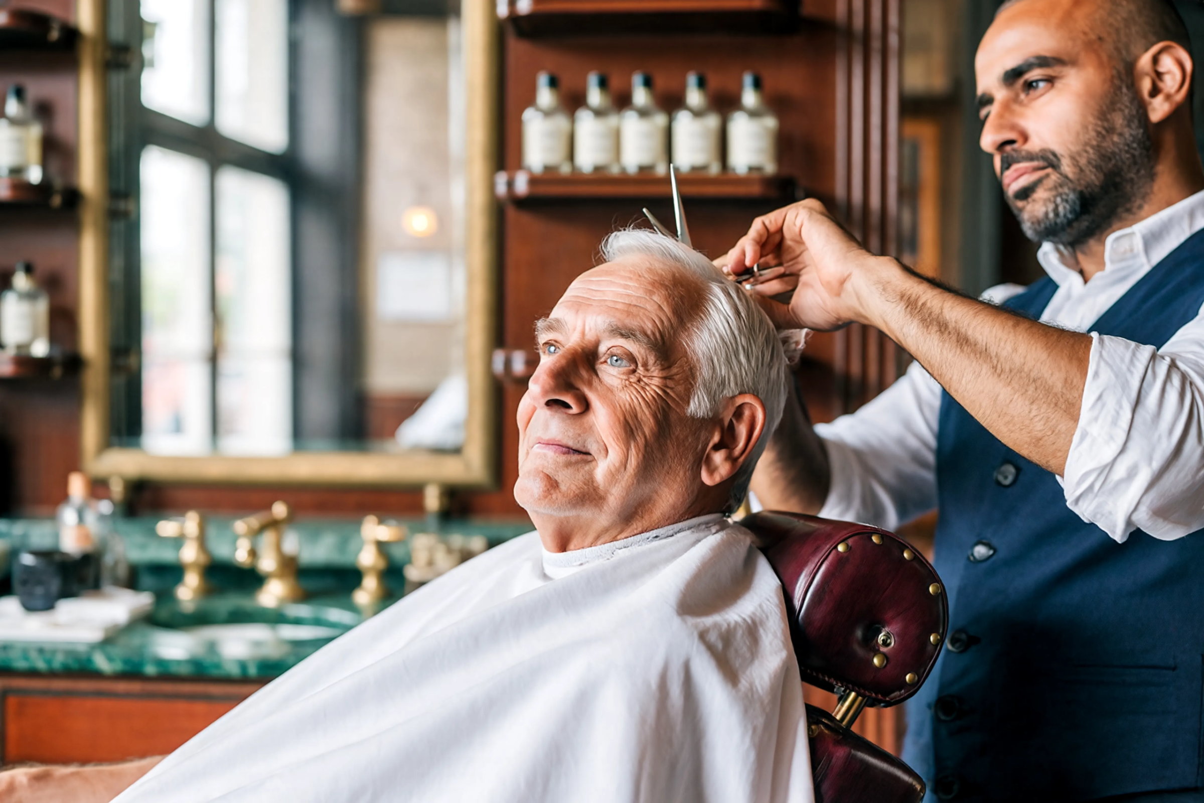 Senior Haircut NYC: Experienced Care for Distinguished Gentlemen