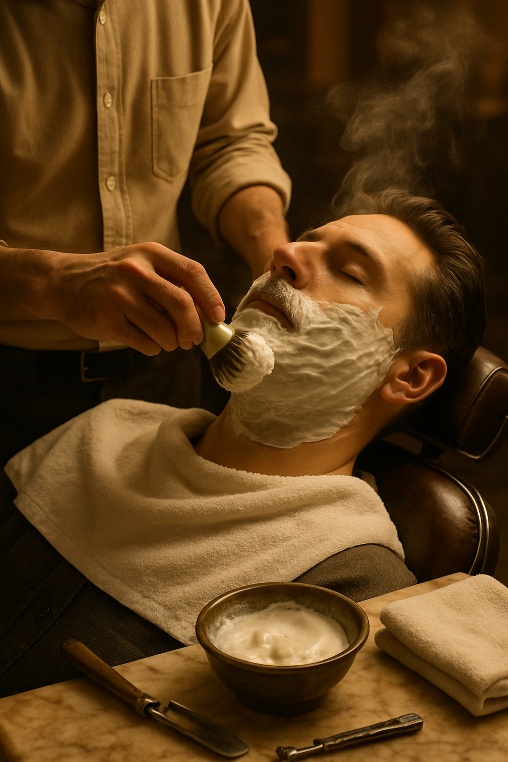 Hot Lather Shave NYC | Soothing Face Treatment