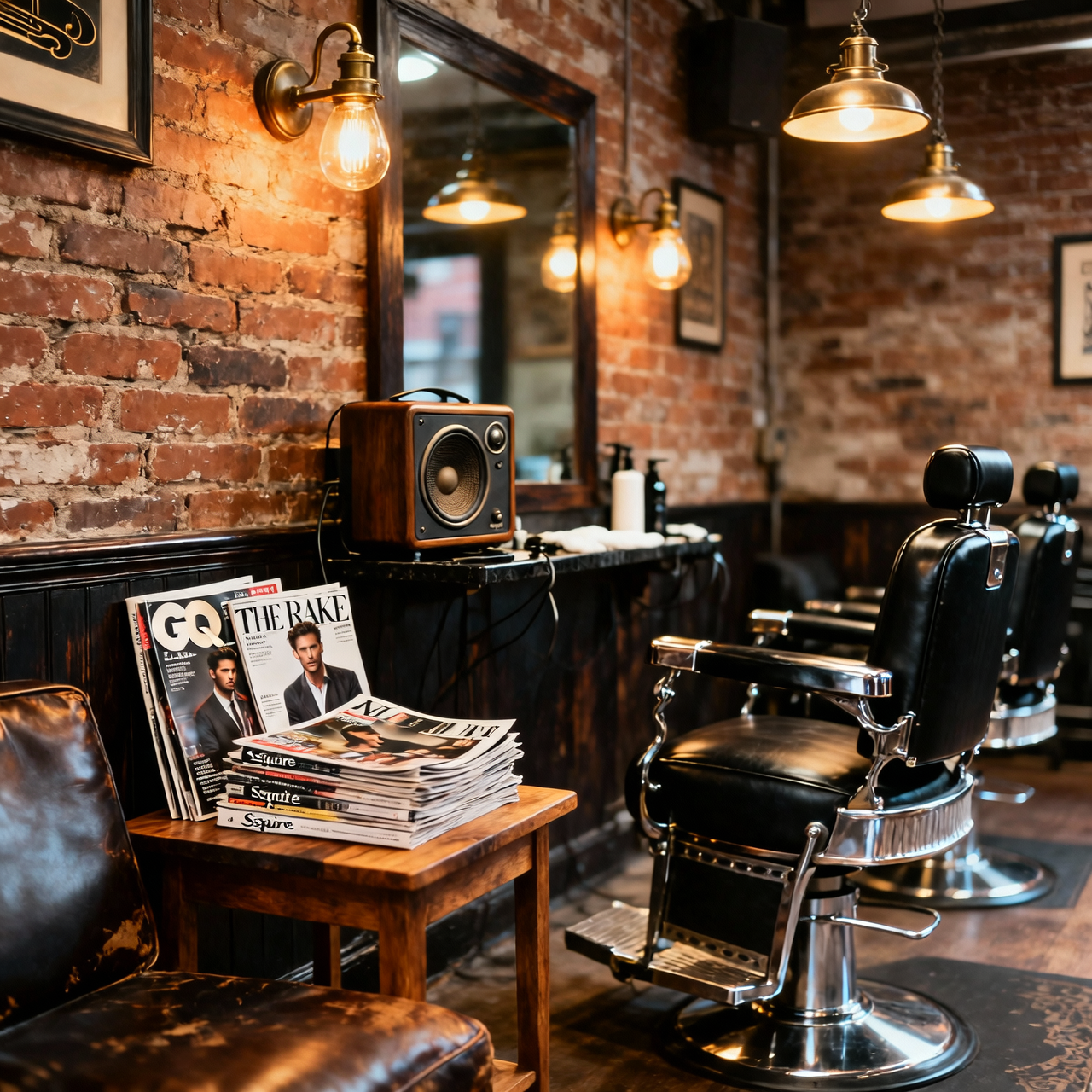 Barbershop with Magazines Manhattan | NYC