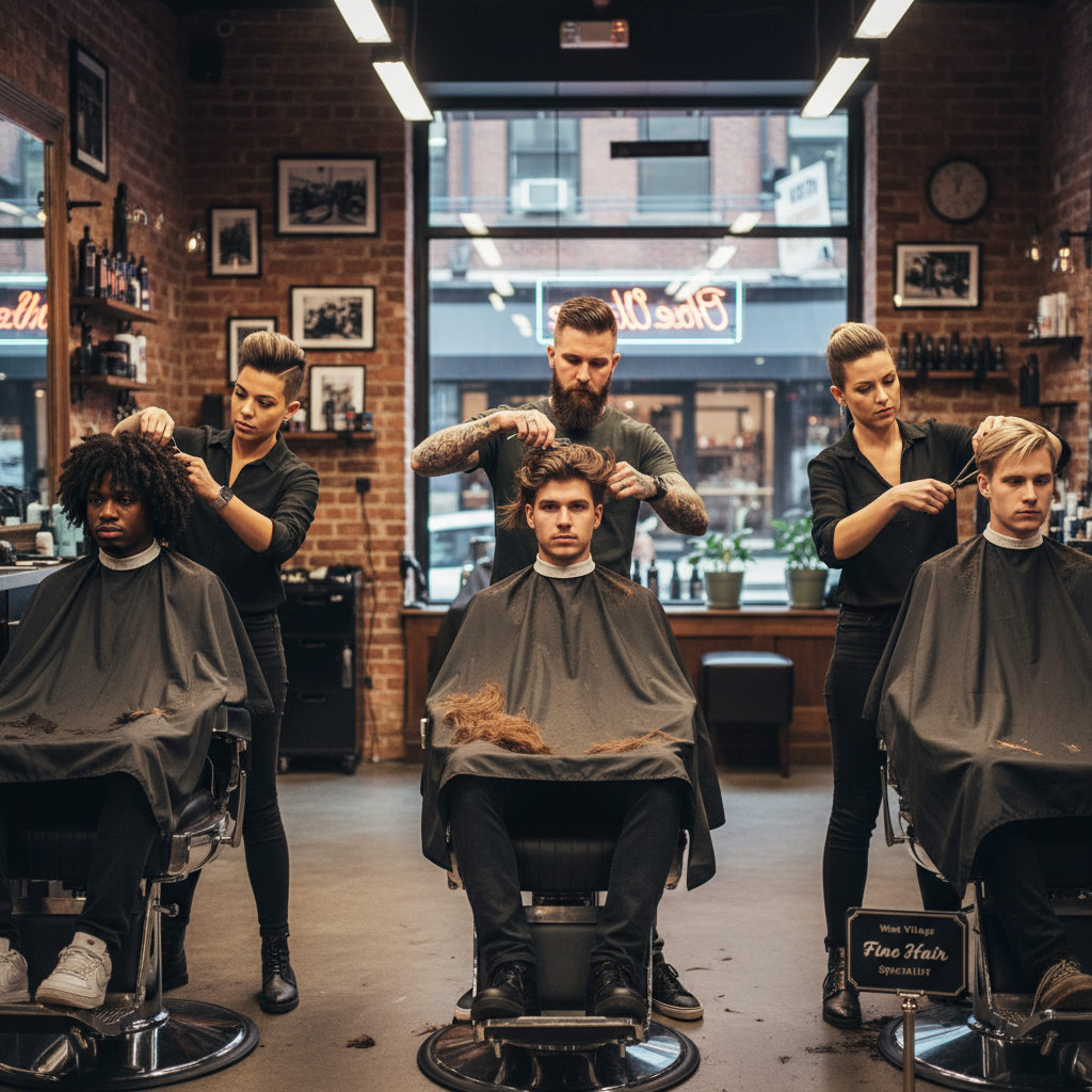 Choose the Best Barber in NYC for Curly, Thick & Fine Hair Styles