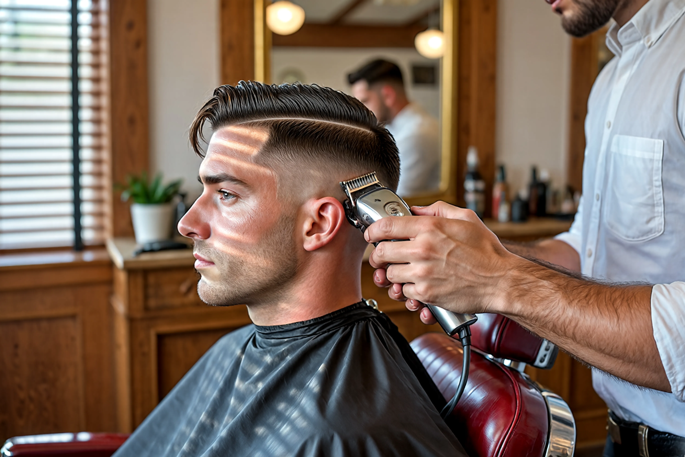 Crew Cut Manhattan | Military-Style Precision