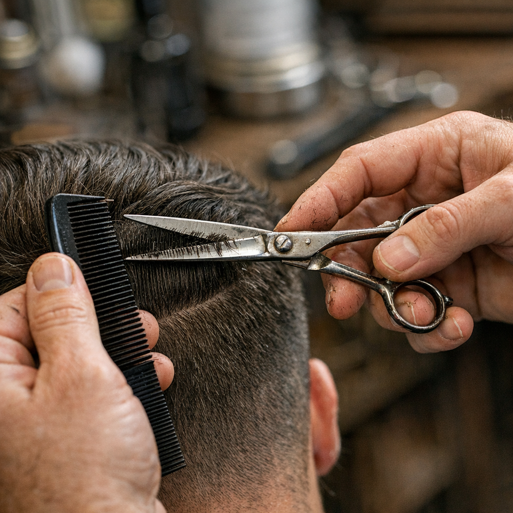 Scissor Cut NYC | Traditional Barber Technique