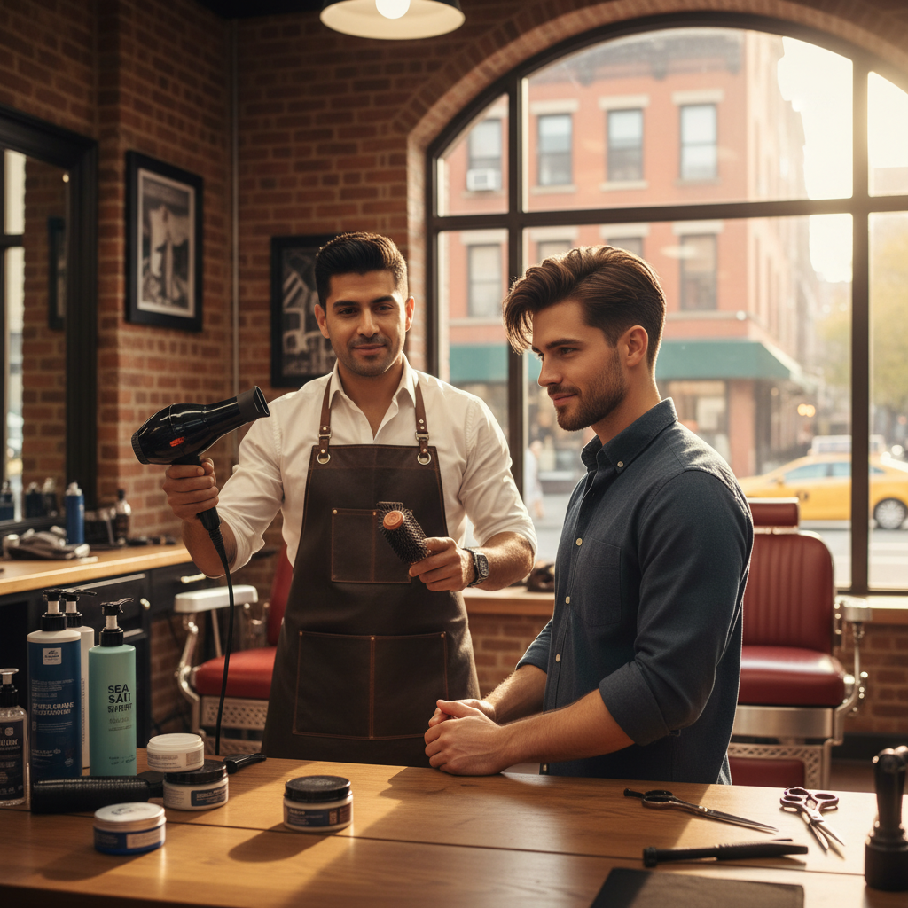 Buzz Cut to Textured Hair: NYC Barber Tips for Medium Length Growth