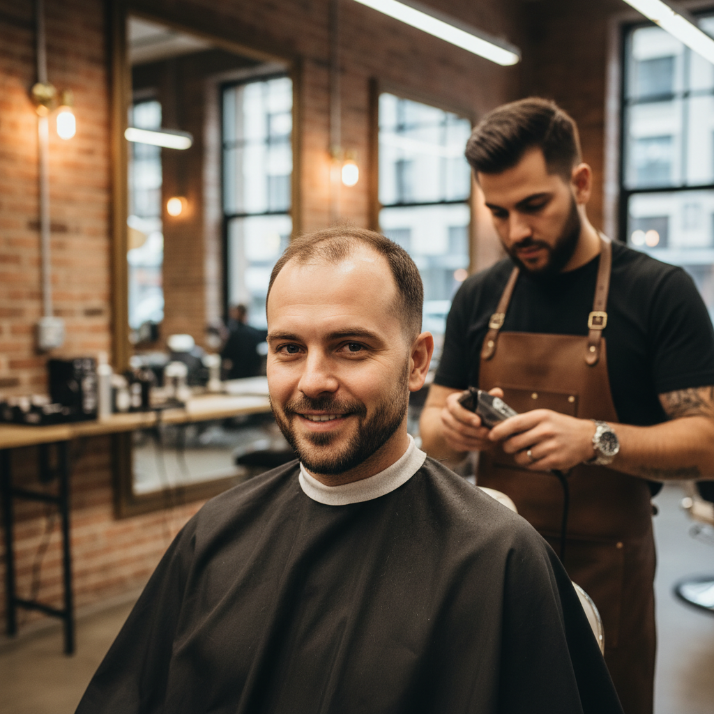 Receding Hairline Haircuts: Best Cuts for Thinning Hair Men in NYC