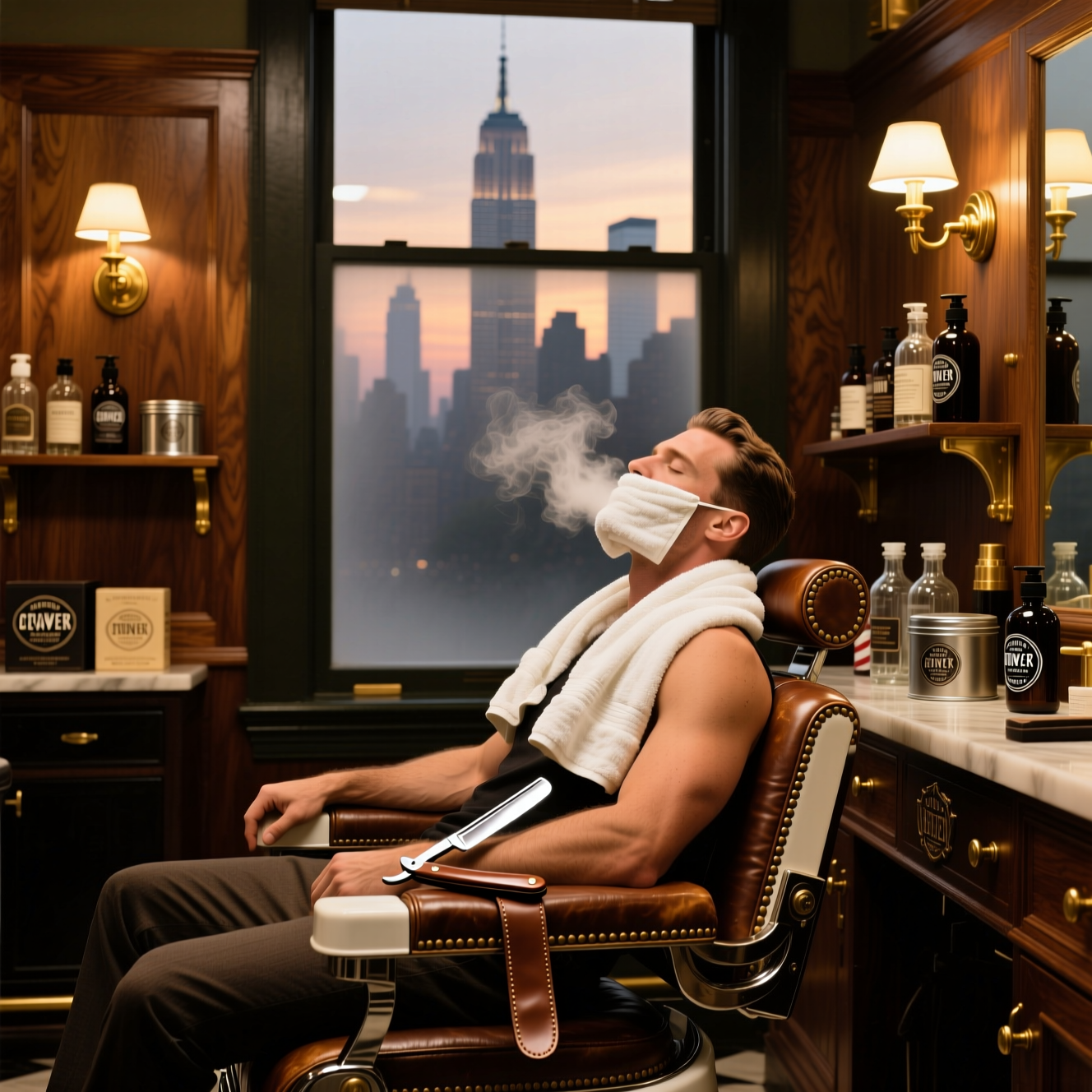 Hot Towel Shave Manhattan | Village Cuts