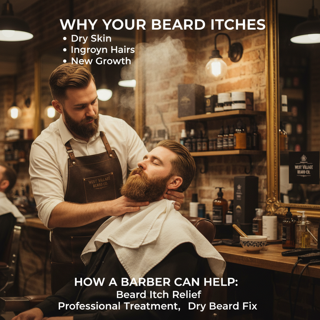 Beard Itch Relief & Dry Beard Fix | Barber Treatment West Village Experts