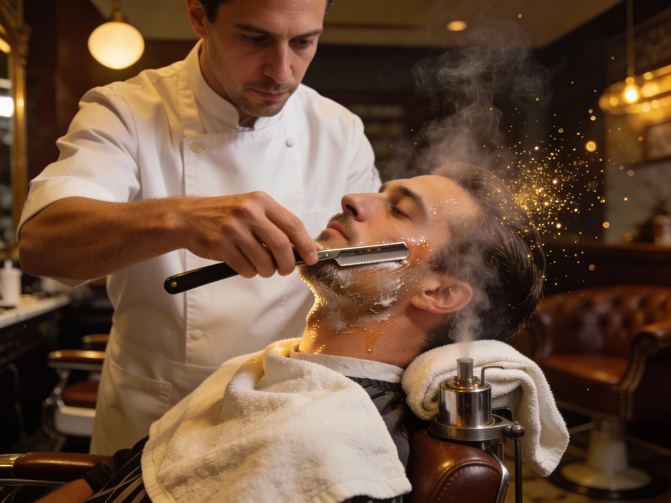 Barber Shave Near Me | Manhattan Hot Towel