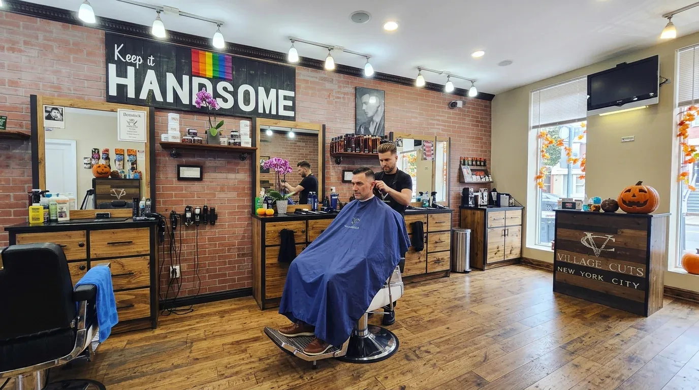 Men's Haircut at Village Cuts